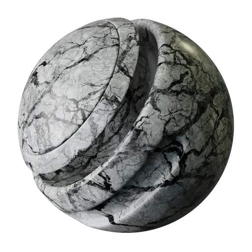 Black&white marble