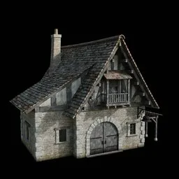 Old medieval house 04