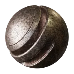 Mottled Tarnished Bronze