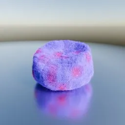 Fantastic Abstract Cozy Colorful Woolly Beanbag