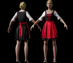 Maid Female  – Classic Maid Outfit