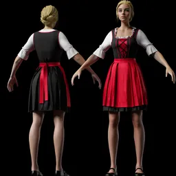 Maid Female  – Classic Maid Outfit