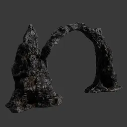 Arch Rock Low Poly