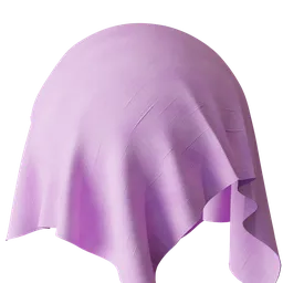 Pink polyester microfiber fabric