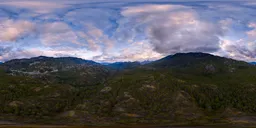 Mountain Landscape Sunset Sky