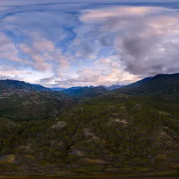 Mountain Landscape Sunset Sky