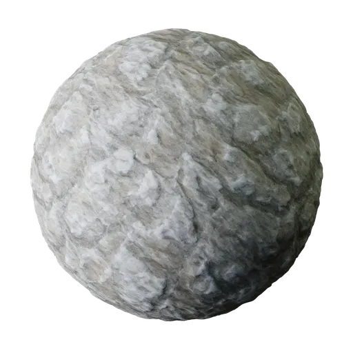Rock With Snow