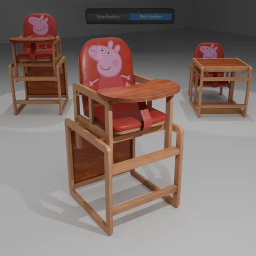 Kids Chair & Table +RIG