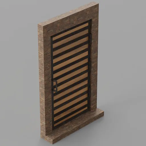 Rectangular Reinforced Door