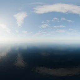 Blue CLoudy Sky HDRI