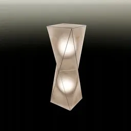 Abstract Modern Designer Paper Floor Lamp