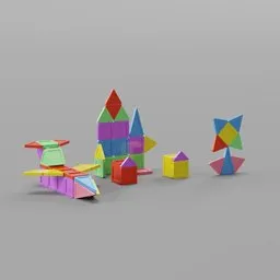 Magnetic Building Tiles