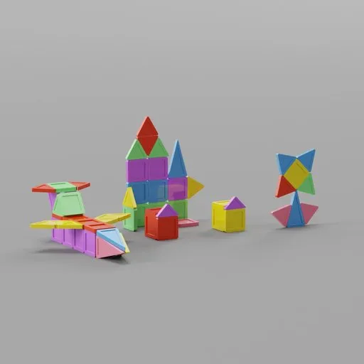 Magnetic Building Tiles
