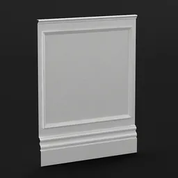 White Wall Panel