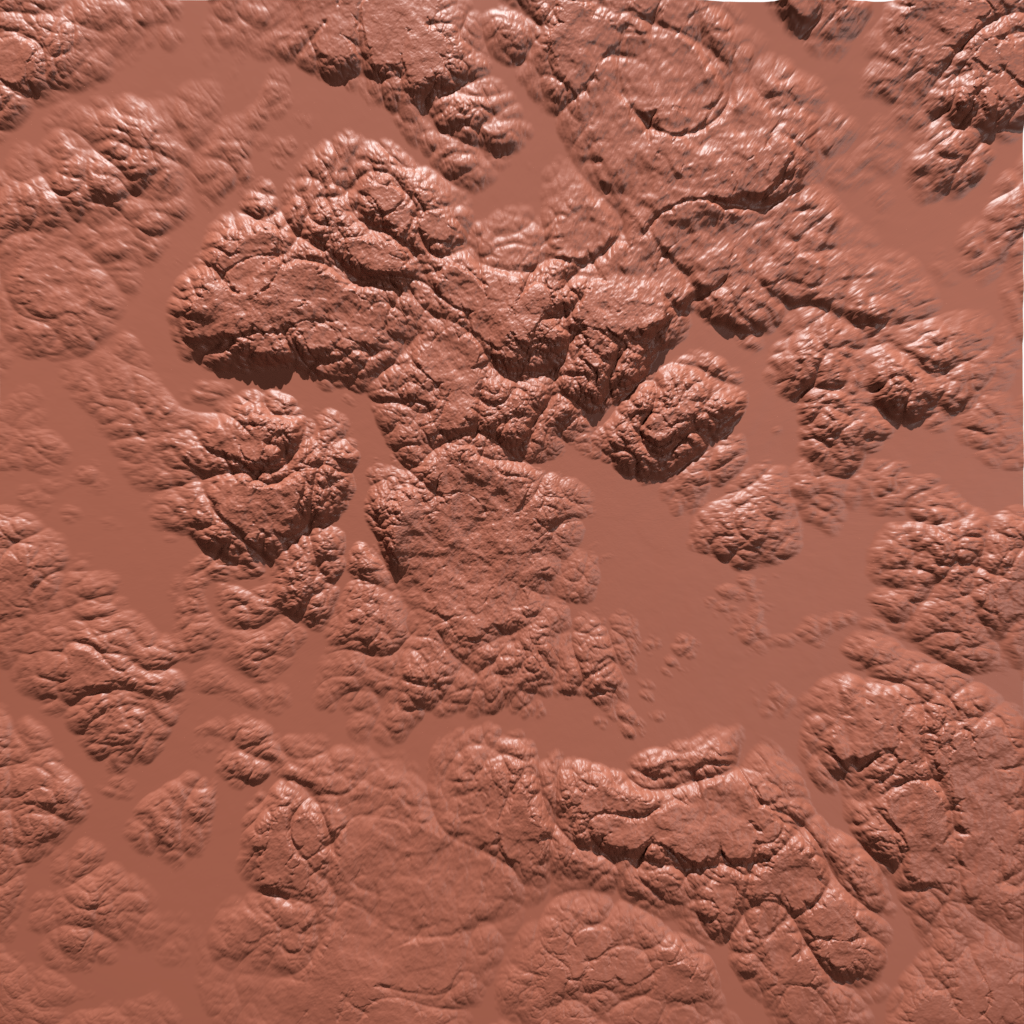 BlenderKit Download the FREE Rocky Terrain Brush 01 brush