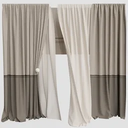 GD Silk and Cotton Curtain