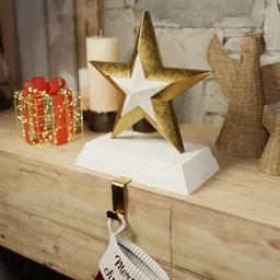 Star stocking holder