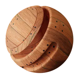 Light Brown Wood Planks