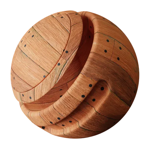 Light Brown Wood Planks