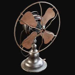 Antique 1920s Desk Fan