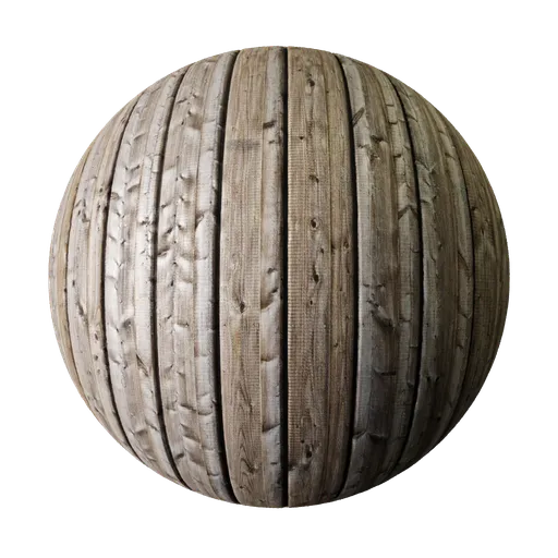 High-resolution PBR wooden texture for 3D modeling, suitable for Blender and other applications, featuring detailed wood grain and displacement.