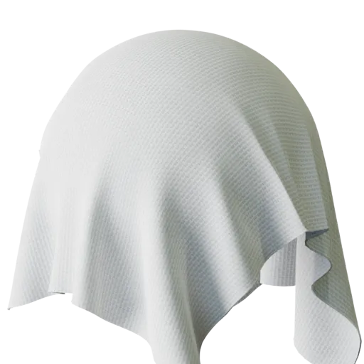White Fine Weave Canvas Fabric