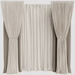 GD Silk and Cotton Curtain