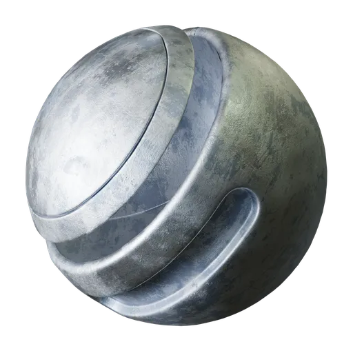 Polished Silver Metal