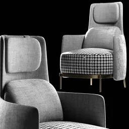 Minotti Tape Armchair