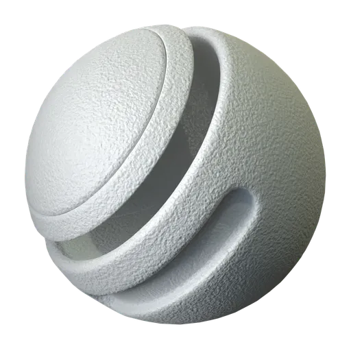 High-quality PBR Sandstone Grain Wall Paint material for texturing in Blender 3D and compatible applications, featuring a procedural shader.