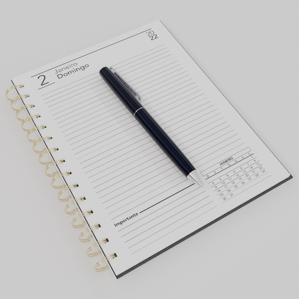 blenderkit-download-the-free-small-notebook-with-pen-model