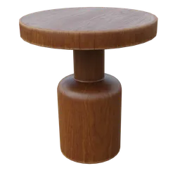 Wooden Round Table
