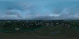 Suburban Daylight Panorama