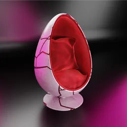 Egg Pod Chair - Spaceship