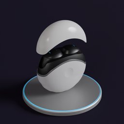 "VM EarBuds: Rechargeable Audio Solution with Casing and Charging Dock - 3D Model Rendered with Blender 3D"

This alt text includes the relevant keywords from the description, highlights the key features of the model, and emphasizes the software used to create it. It should help optimize SEO for Google image search.