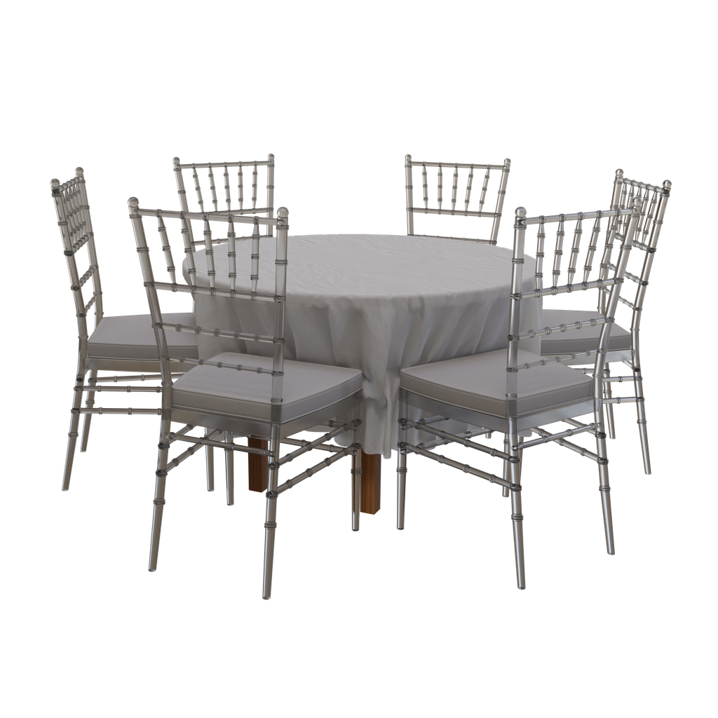 Tiffany Chair and table Chairtable Sets models BlenderKit