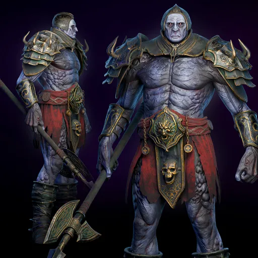 Maldark Character Rigged