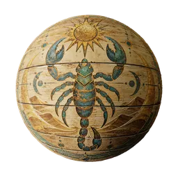 Scorpion Arcane Wooden Chest