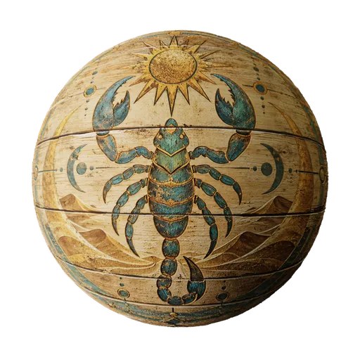 Scorpion Arcane Wooden Chest
