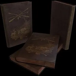 Antique Leather-Bound Book Collection