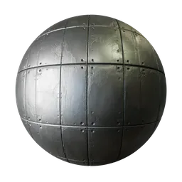 Silver Spaceship metal plate