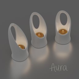 Aura candlestick
