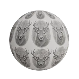 Majestic stag artwork