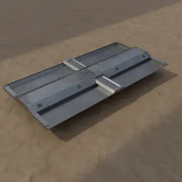 Sci-Fi Industrial Facility Panel