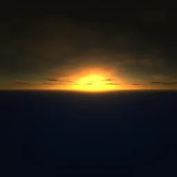 Infinite Real Sky Sunset