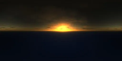 Infinite Real Sky Sunset
