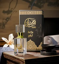 Attar perfume oud wood theme