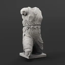 Torso of a woman Iris