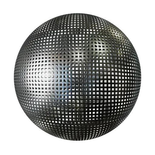 Square perforated aluminum