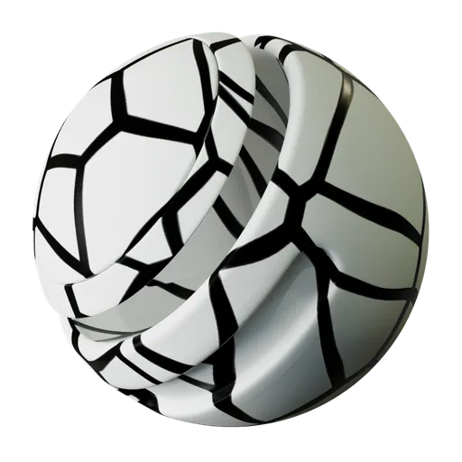 Metallic veins checker  pattern